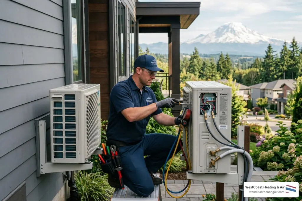 ductless cooling repair in puyallup wa