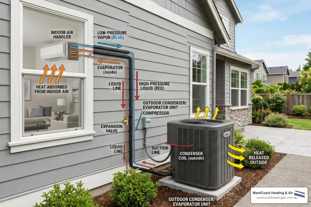 how does a heat pump work