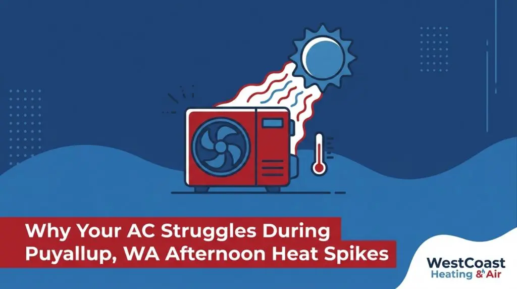 Why Your AC Struggles During Puyallup, WA Afternoon Heat Spikes — featured image