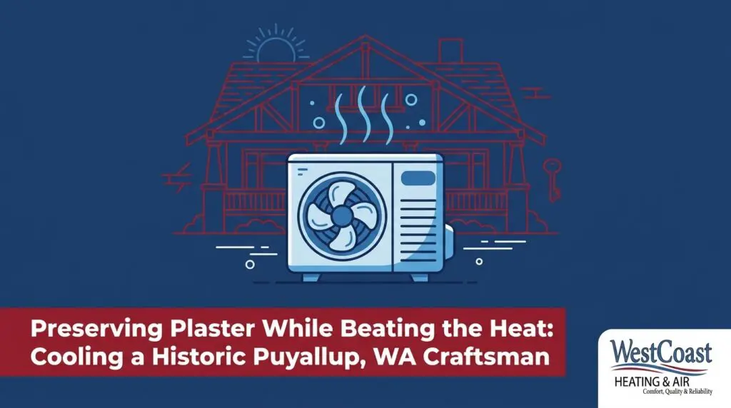 Preserving Plaster While Beating the Heat: Cooling a Historic Puyallup, WA Craftsman — featured image