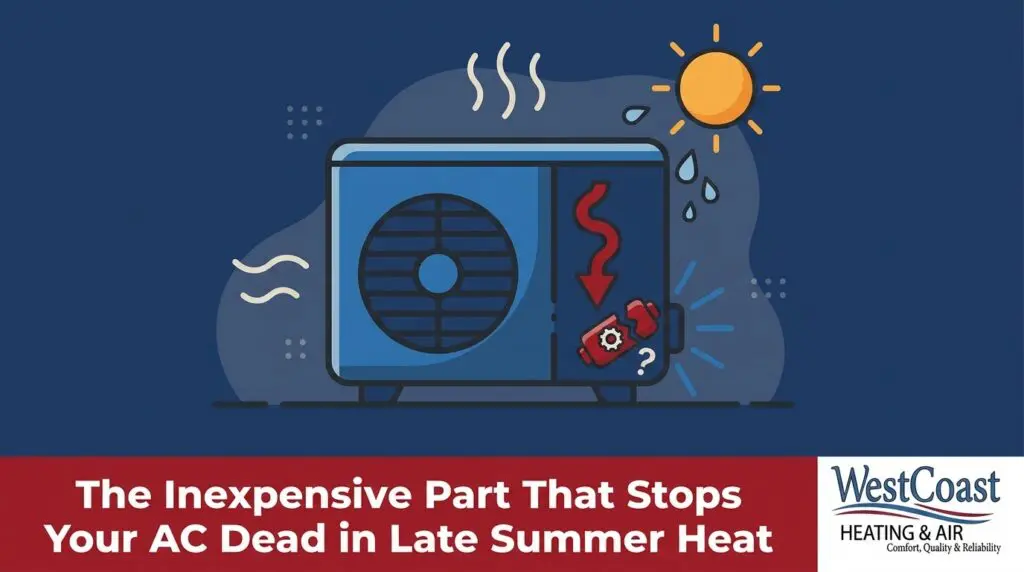The Inexpensive Part That Stops Your AC Dead in Late Summer Heat — featured image