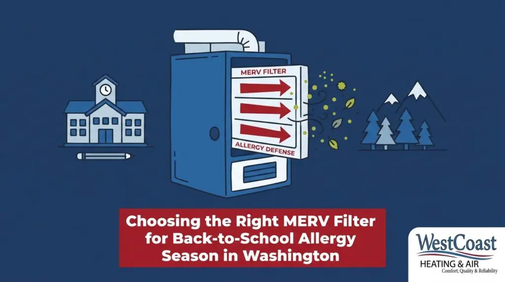 Choosing the Right MERV Filter for Back-to-School Allergy Season in Washington — featured image