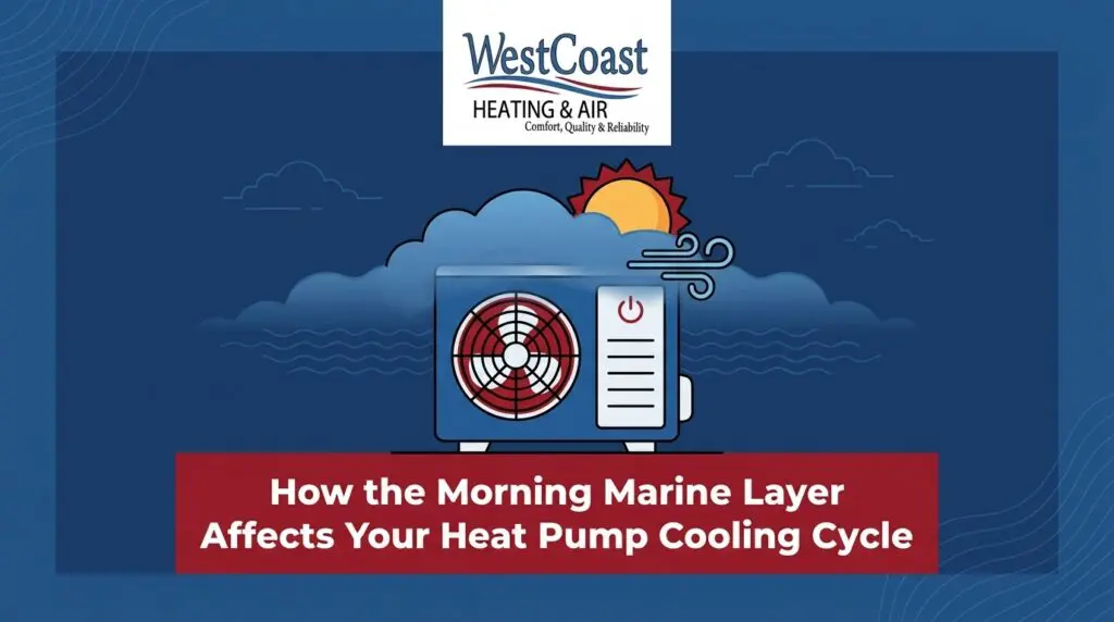 How the Morning Marine Layer Affects Your Heat Pump Cooling Cycle — featured image