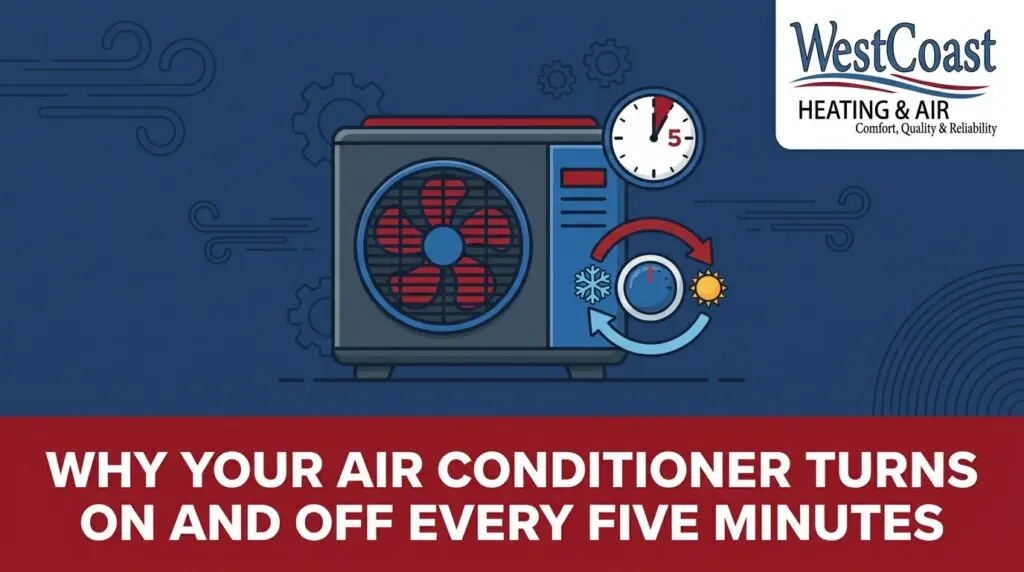 Why Your Air Conditioner Turns On and Off Every Five Minutes — featured image
