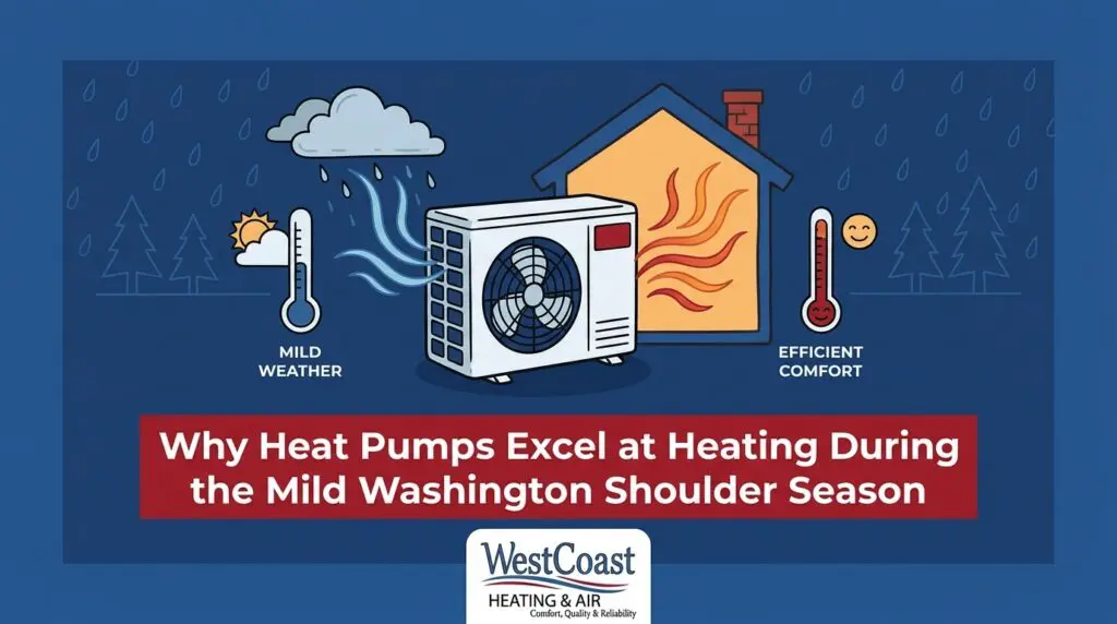 Why Heat Pumps Excel at Heating During the Mild Washington Shoulder Season — featured image