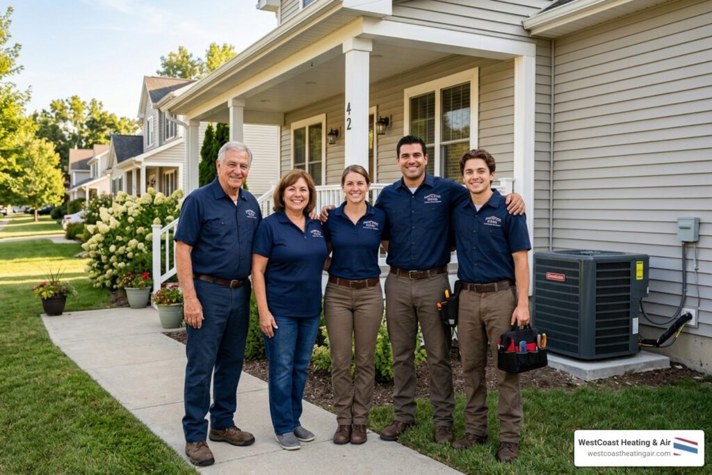 benefits of choosing a local family owned hvac company