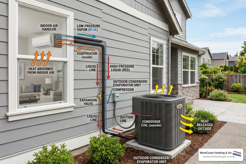 how does a heat pump work