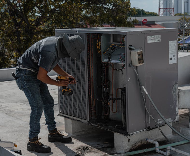 HVAC technician arriving at a residential home for an emergency service call - what to expect during an emergency service