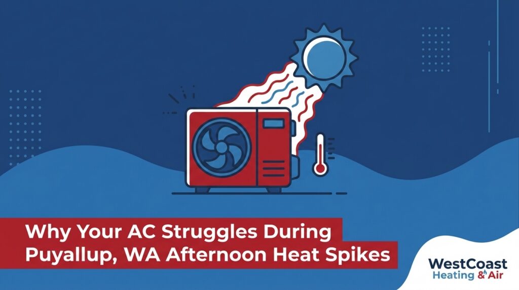 Why Your AC Struggles During Puyallup, WA Afternoon Heat Spikes — featured image