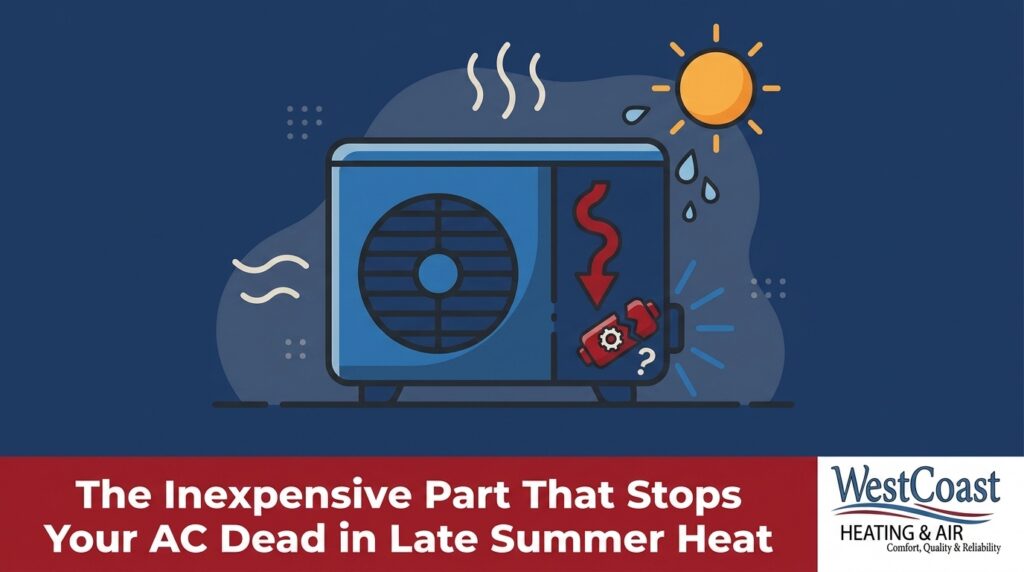 The Inexpensive Part That Stops Your AC Dead in Late Summer Heat — featured image