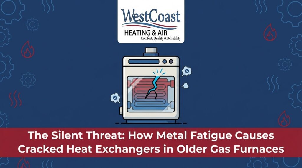 The Silent Threat: How Metal Fatigue Causes Cracked Heat Exchangers in Older Gas Furnaces — featured image