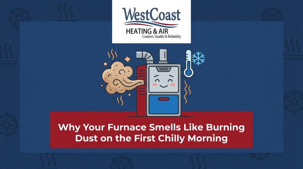 Why Your Furnace Smells Like Burning Dust on the First Chilly Morning — featured image