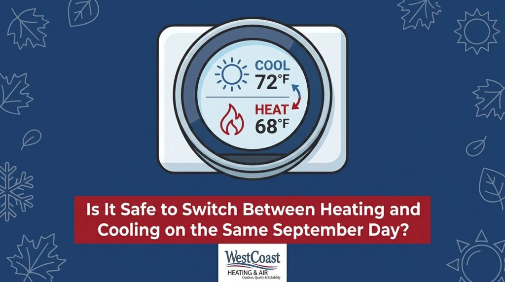 Is It Safe to Switch Between Heating and Cooling on the Same September Day? — featured image