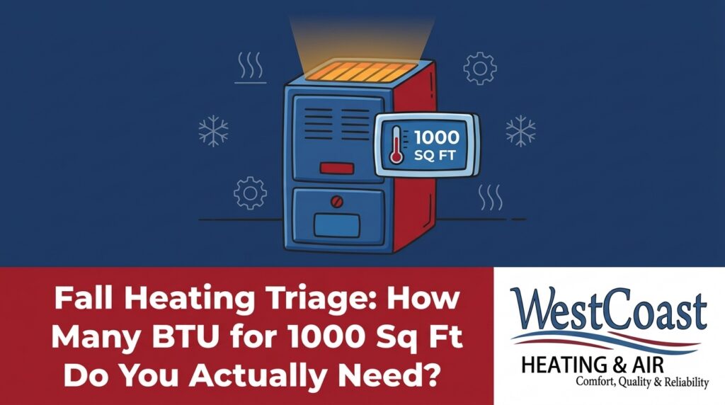 Fall Heating Triage: How Many BTU for 1000 Sq Ft Do You Actually Need? — featured image
