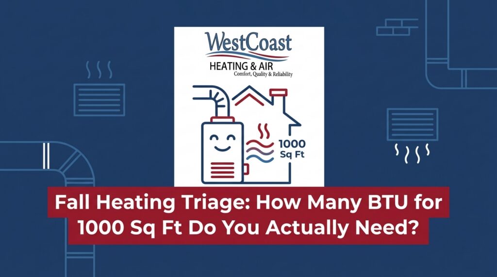 Fall Heating Triage: How Many BTU for 1000 Sq Ft Do You Actually Need? — featured image