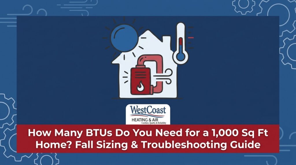 How Many BTUs Do You Need for a 1,000 Sq Ft Home? Fall Sizing & Troubleshooting Guide — featured image