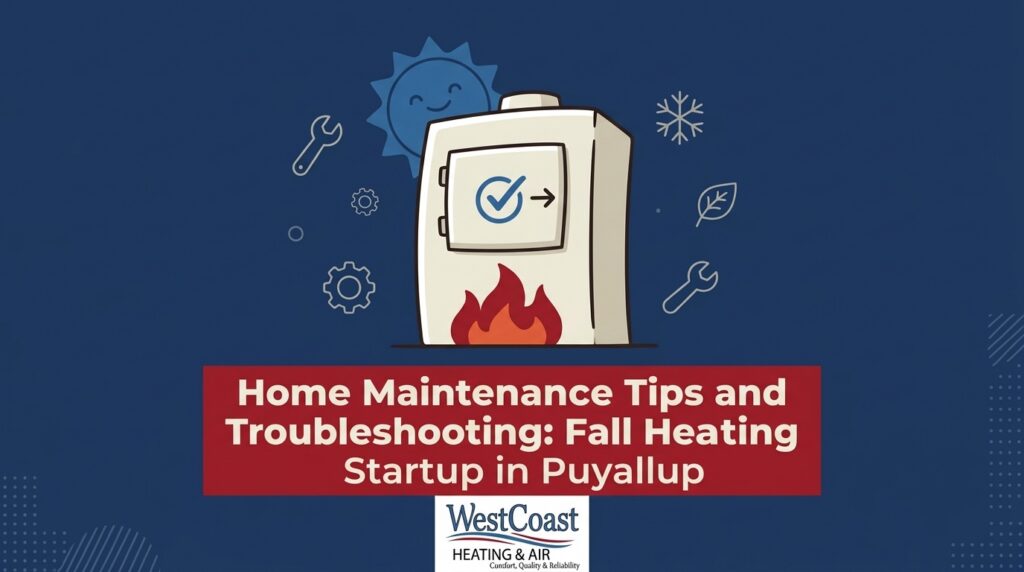Home Maintenance Tips and Troubleshooting: Fall Heating Startup in Puyallup — featured image