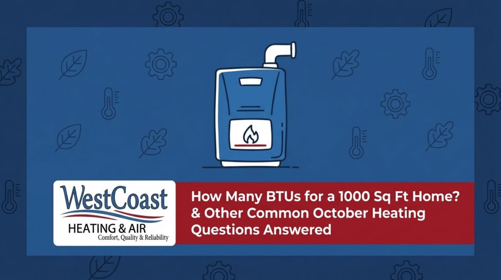 How Many BTUs for a 1000 Sq Ft Home? & Other Common October Heating Questions Answered — featured image