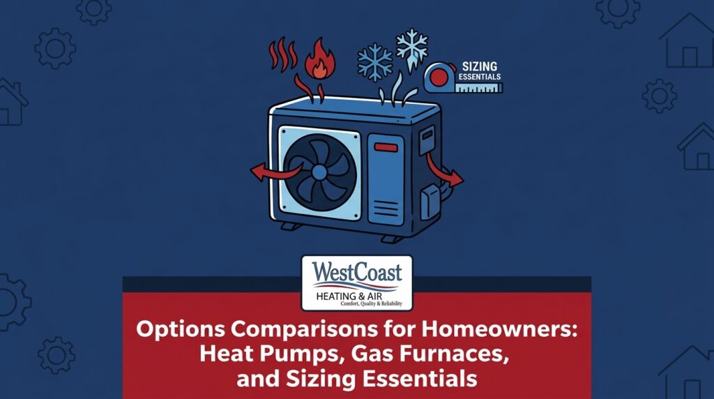 Options Comparisons for Homeowners: Heat Pumps, Gas Furnaces, and Sizing Essentials — featured image